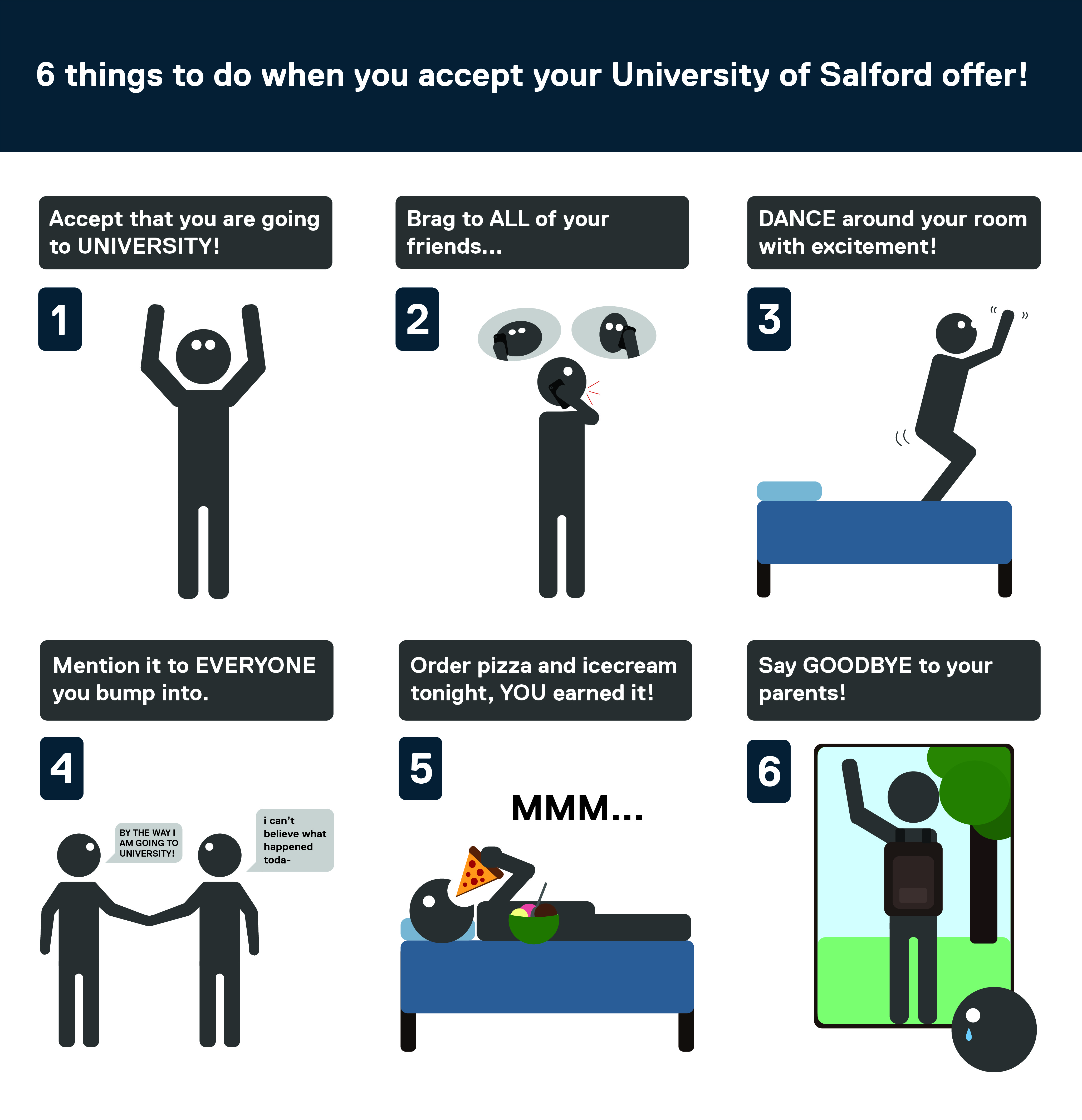 image: 6 things to do when you accept your university offer