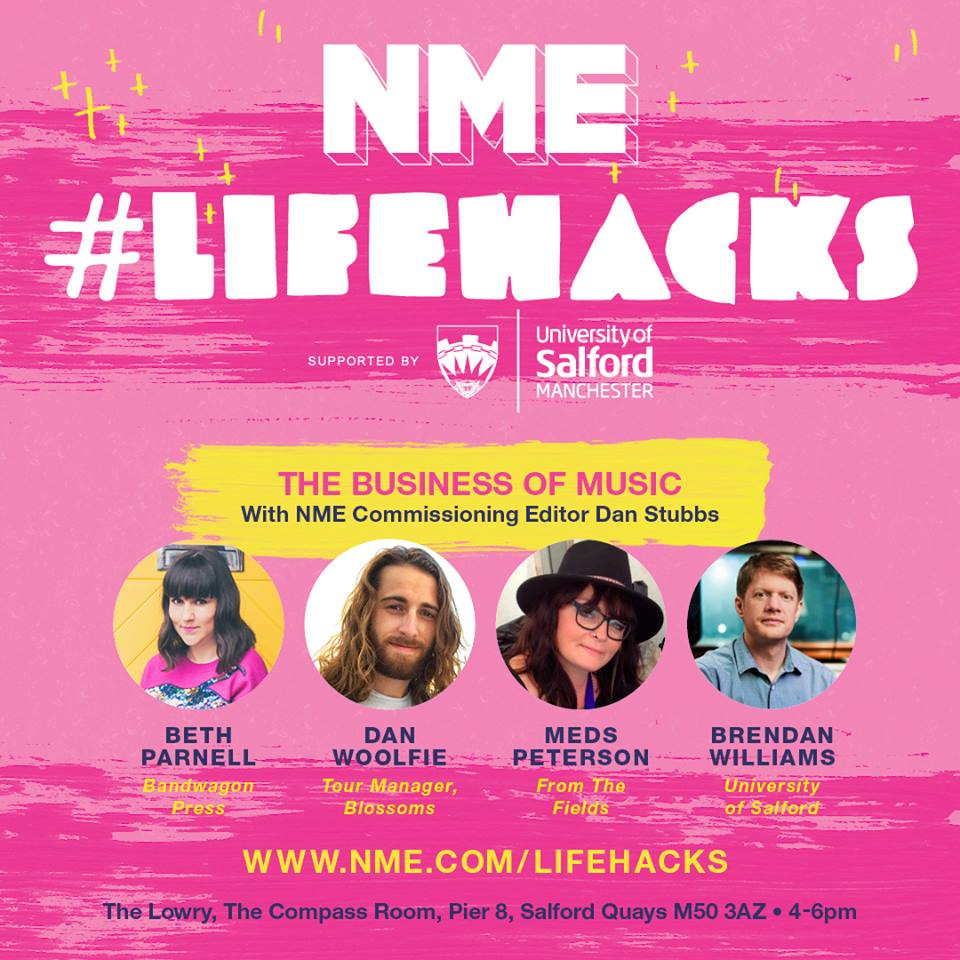 Image: Promotional image for NME Lifehacks featuring panel