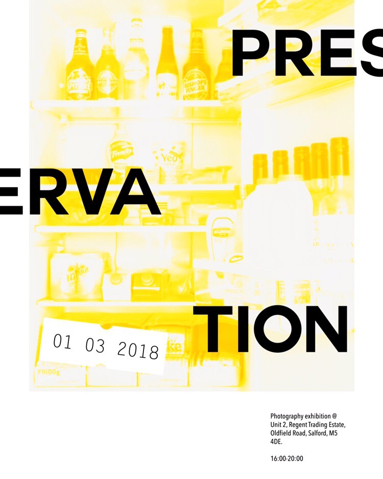 Image: Poster for preservation photography exhibition