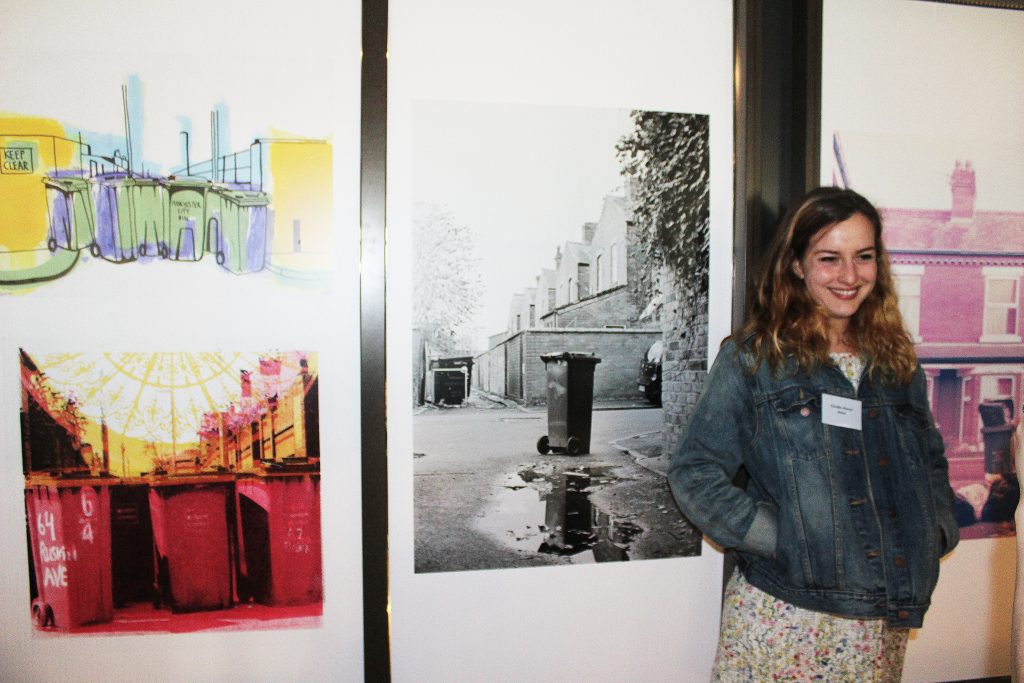 Image: Recent graduate Claudia Alonso with her Photography