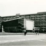 Maxwell Building and Maxwell Hall, c1970s. UoS Archives.