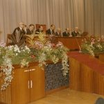 Prince Philip chairing 'Place of University in the Industrial World' conference (1969).