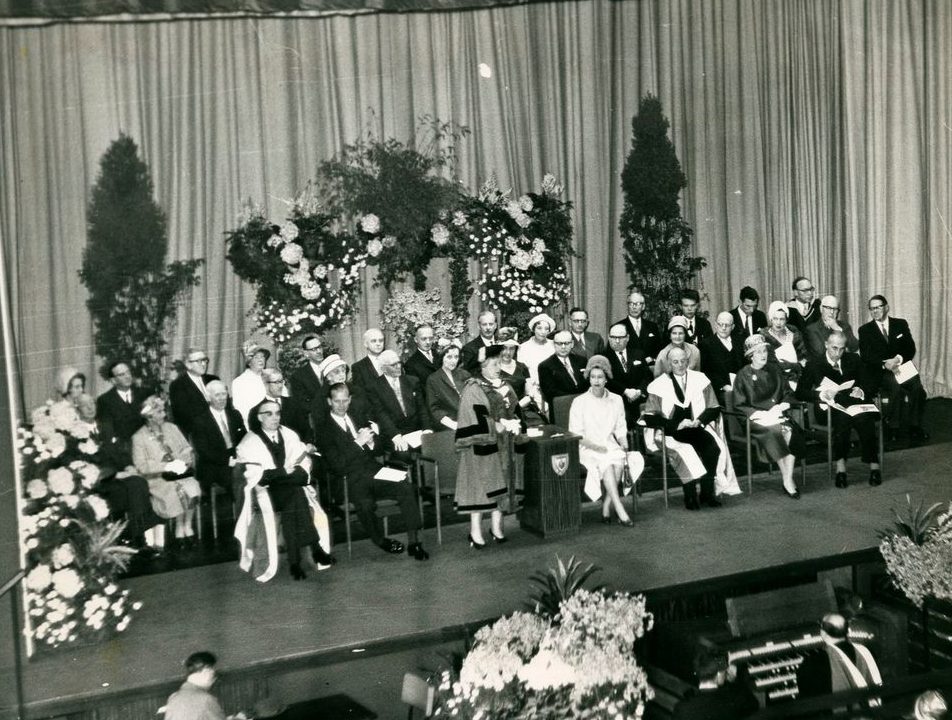 Visit of the Queen to the Royal College of Advanced Technology, 1961