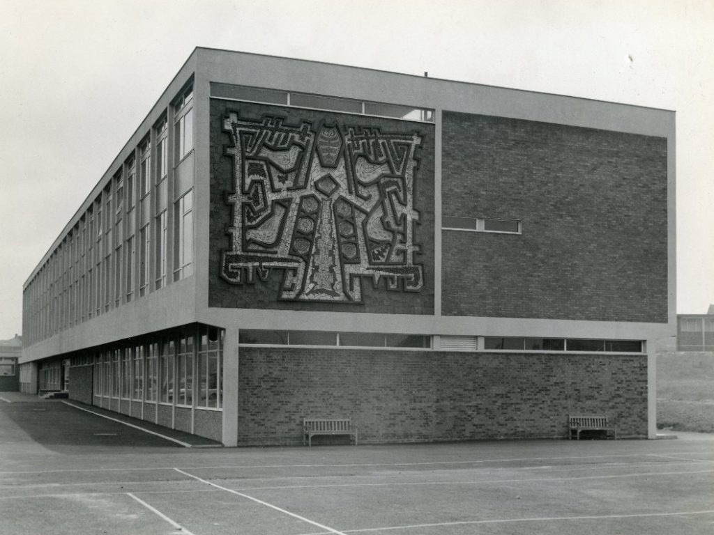 Cromwell Secondary Modern School, Salford, 1962. The Cruickshank and Seward Archive at Manchester Metropolitan University Special Collections (CRU/122).