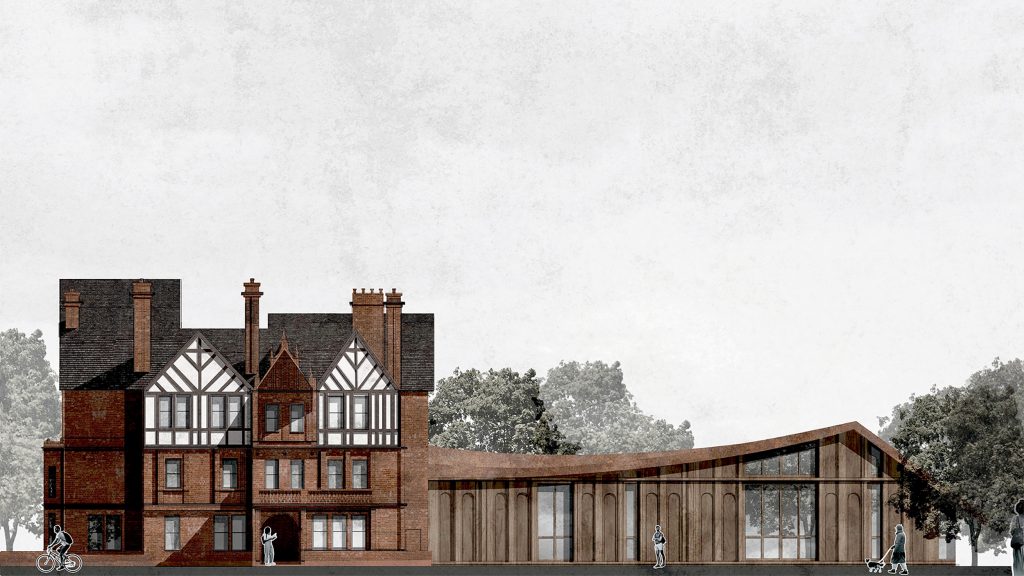 Image of redevelopment of the Working Class Movement Library in Salford by student Kine Aimée Johannessen