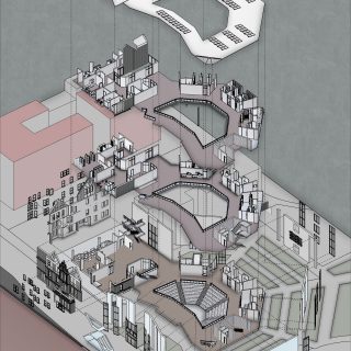 Redevelopment of the Working Class Movement Library in Salford by student Roshaan Ashfaq