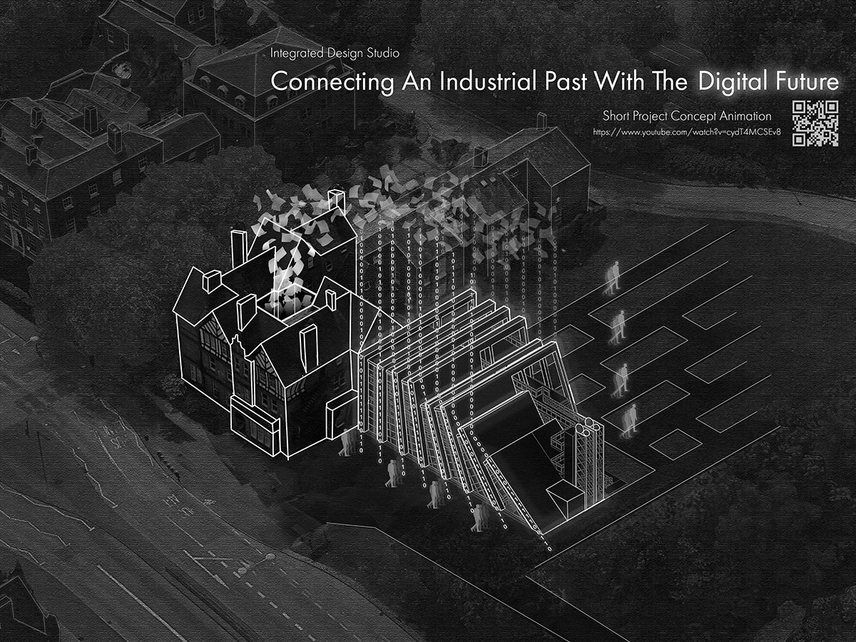 Image of redevelopment of the Working Class Movement Library in Salford by student Luke Crannage