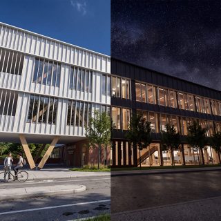 Veterans and community-focused post-traumatic stress disorder rehabilitation centre by student Jack Fenwick