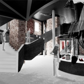 Redevelopment of the Working Class Movement Library in Salford by student Andrii Labachuk