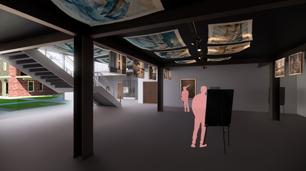 Image of redevelopment of the Working Class Movement Library in Salford by student Leeroy Mpofu