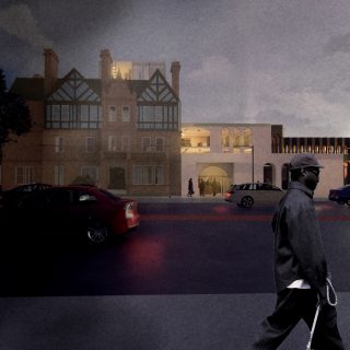 Redevelopment of the Working Class Movement Library in Salford by student Morgan Kearey