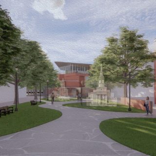 Redevelopment of the Working Class Movement Library in Salford by student Cheuk Yi To
