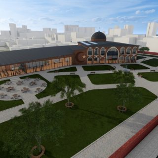 Salford Central Mosque Garden project by student Mohammed Wakil