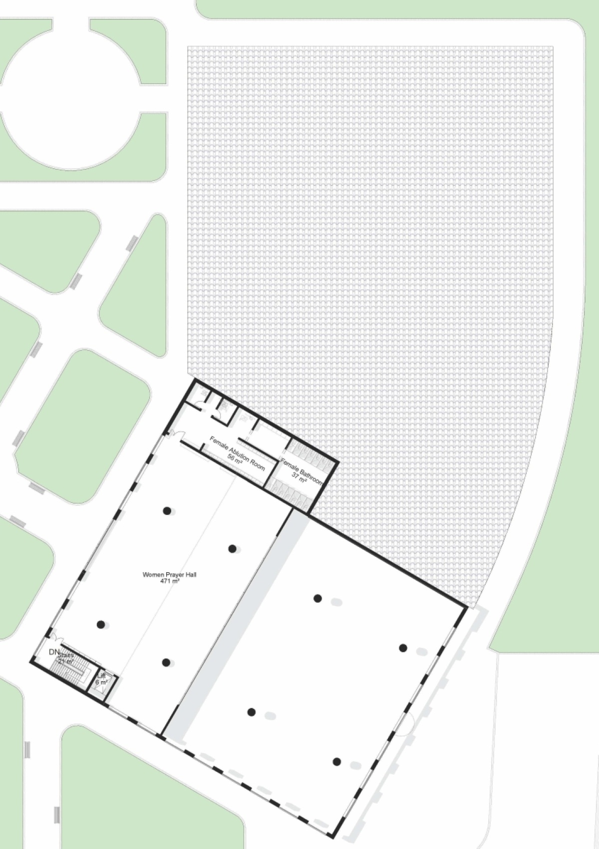 Image of Salford Central Mosque Garden project by student Mohammed Wakil