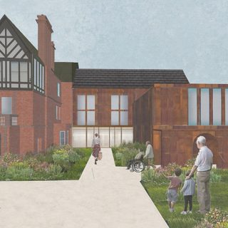 Redevelopment of the Working Class Movement Library in Salford by student Vienna Mccampbell
