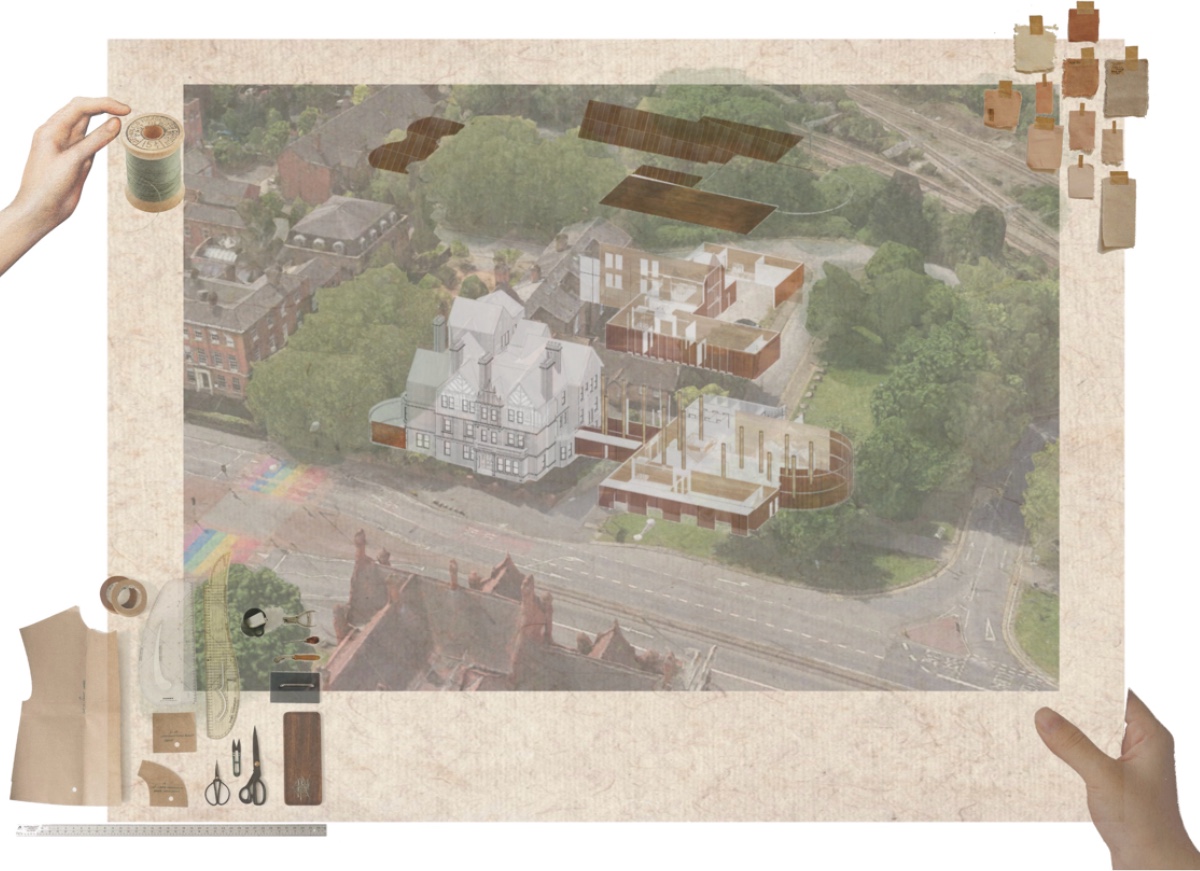 Image of redevelopment of the Working Class Movement Library in Salford by student Vienna Mccampbell