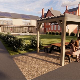 Redevelopment of the Working Class Movement Library in Salford by student Harry Winterbottom