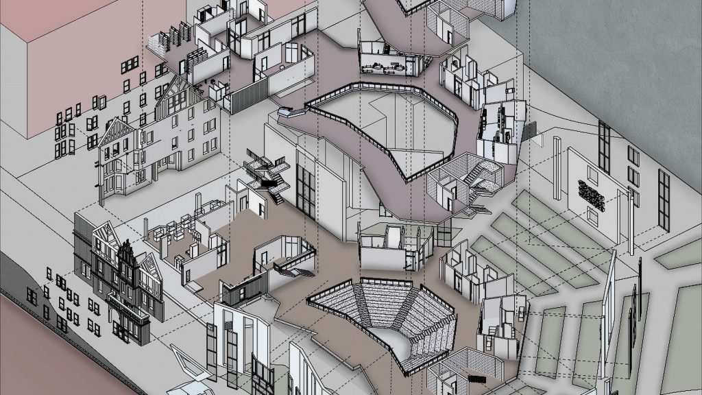 Redevelopment of the Working Class Movement Library in Salford by student Roshaan Ashfaq