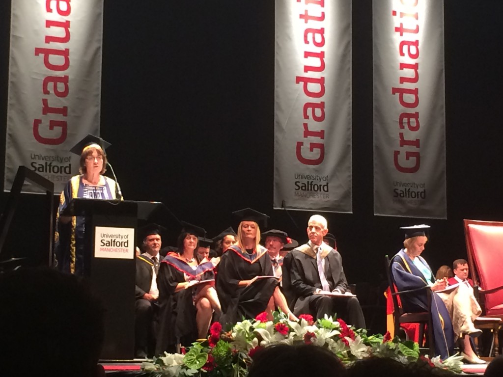 Salford Graduation Ceremony 2014