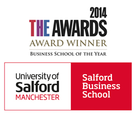 Salford Business School Times Higher Education business school of the year 2014