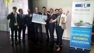 Kick Factor Incubox winners - Team FlexyDine with Kid Harwood