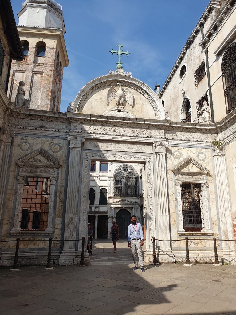 Dr Rashed Khan at Luav University of Venice