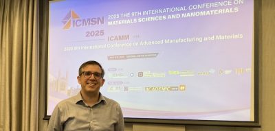 Dr Angel Jimenez-Aranda presenting at ICAMM