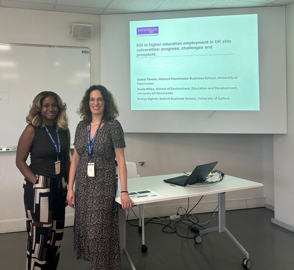 Dr Evelyn Oginni and Dr Isabel Tavora