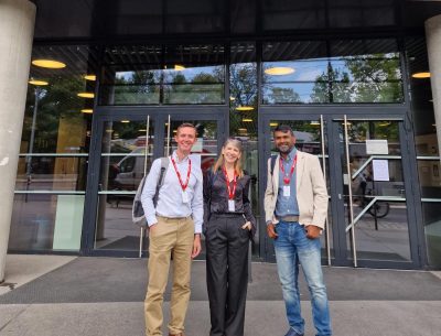 Dave Fallon, Fleur Middlebrough, Dr Rashed Khan at IHIET 2025