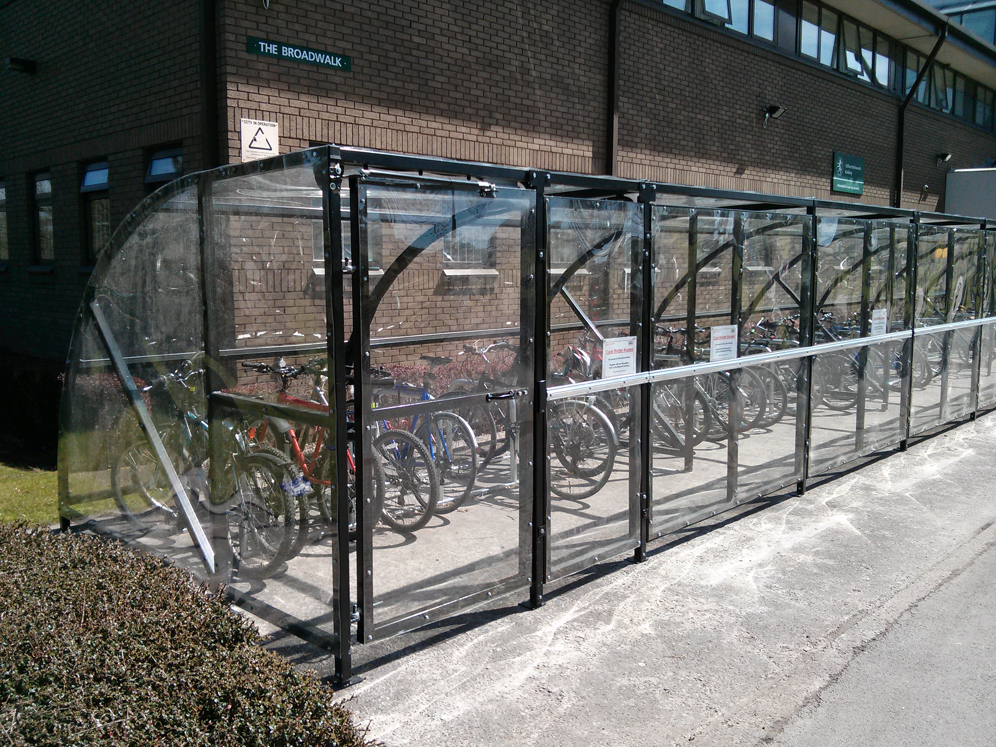 New Secure Cycle Facilities Installed