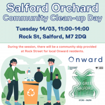 Community Clean-up in the Rock Street orchard
