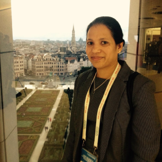 An Image of Agimol Pradeep, Nurse and Campaigner