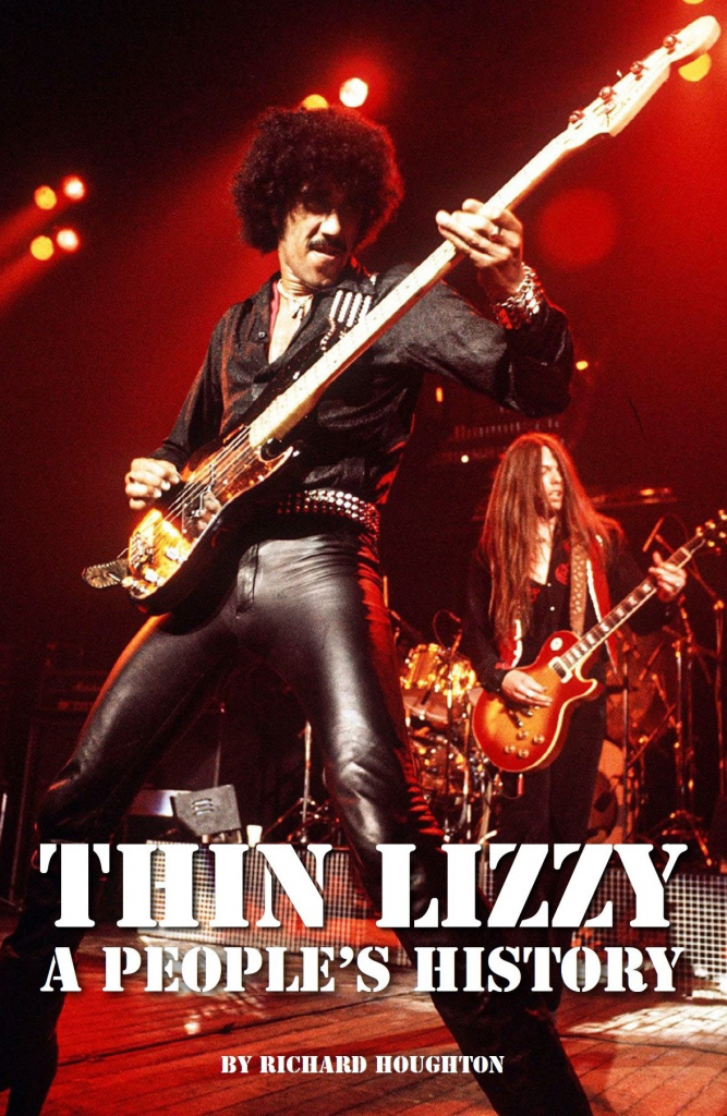 Book cover - 'Thin Lizzy: A People's History'