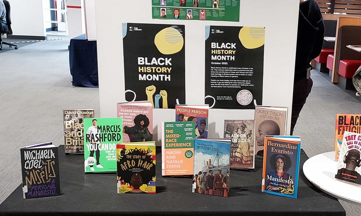 Black history Month display