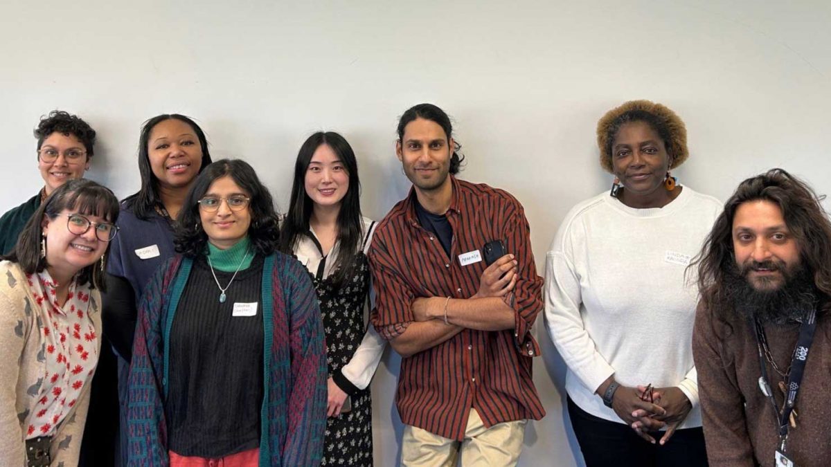 The speakers for the 'Curious about a career in libraries and archives? event