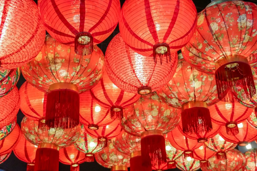 Traditional Chinese lanterns