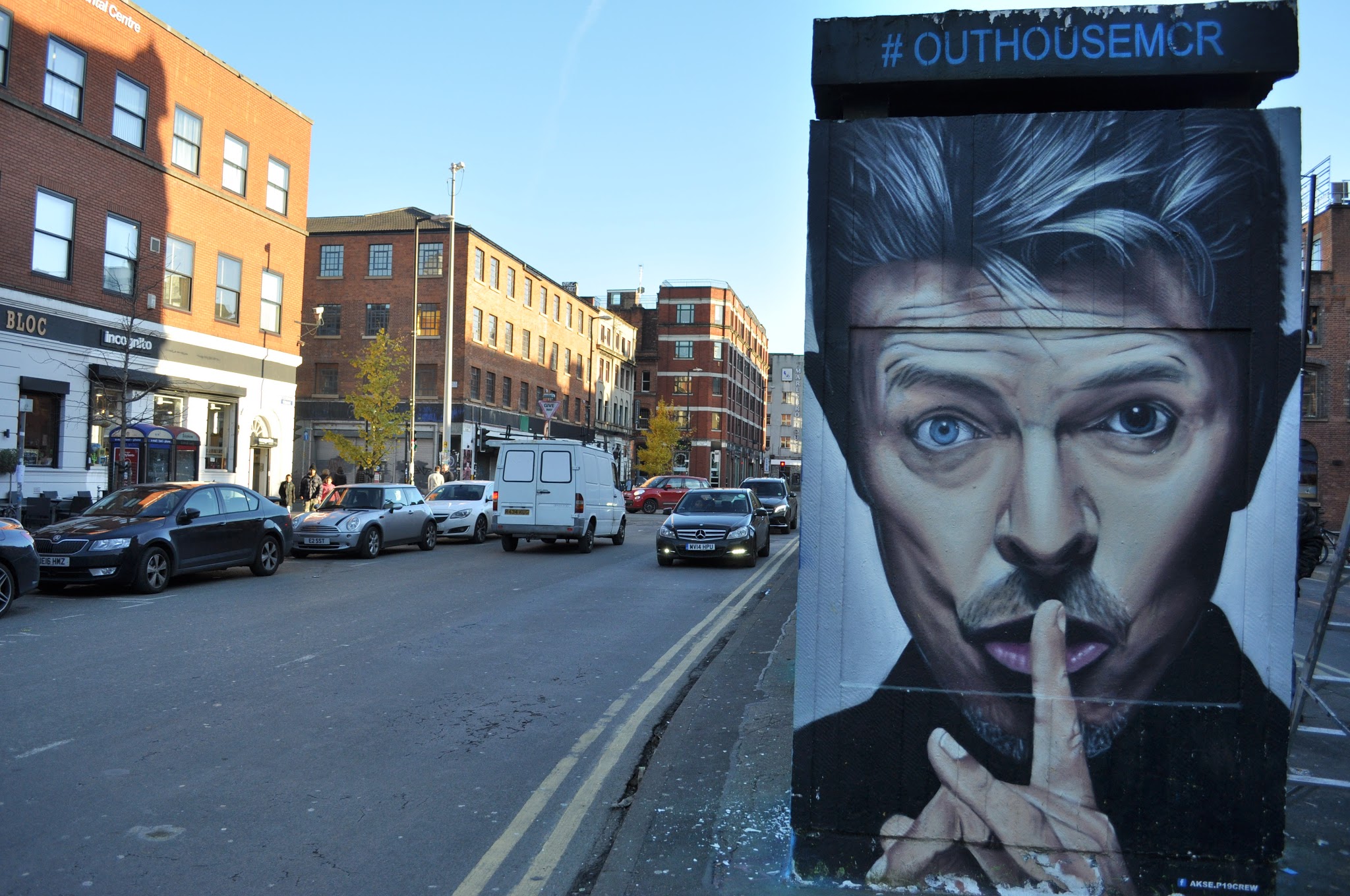 Street art spotted in Manchester's Northern Quarter - Made in Salford