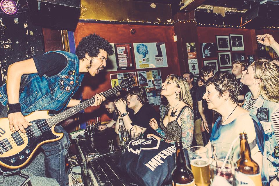 Image: Radkey performing at Night & Day Cafe