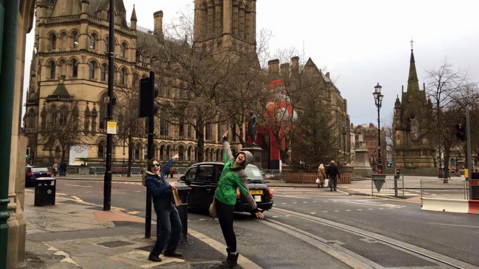 Image: Martin exploring Manchester