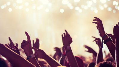 Image: Crowd at a gig