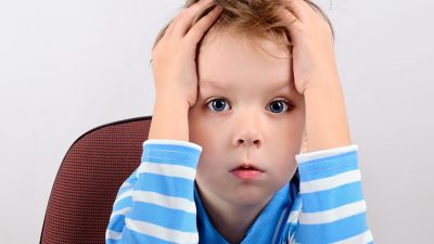 Stressed child
