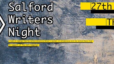 Salford Writers Night Poster