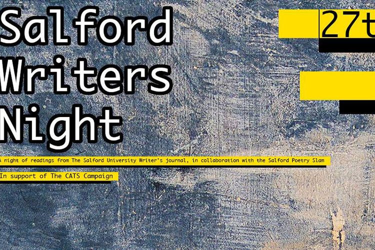 Salford Writers Night Poster