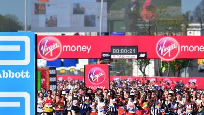 London Marathon, Start