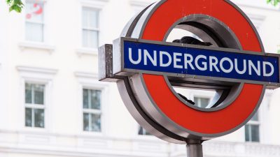 London underground sign