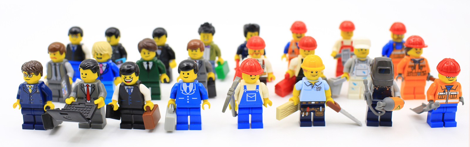 Image: Lego construction workers