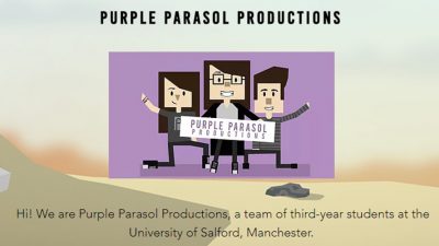 Image: Purple Parasol Productions Header