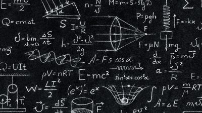 Image: Science blackboard