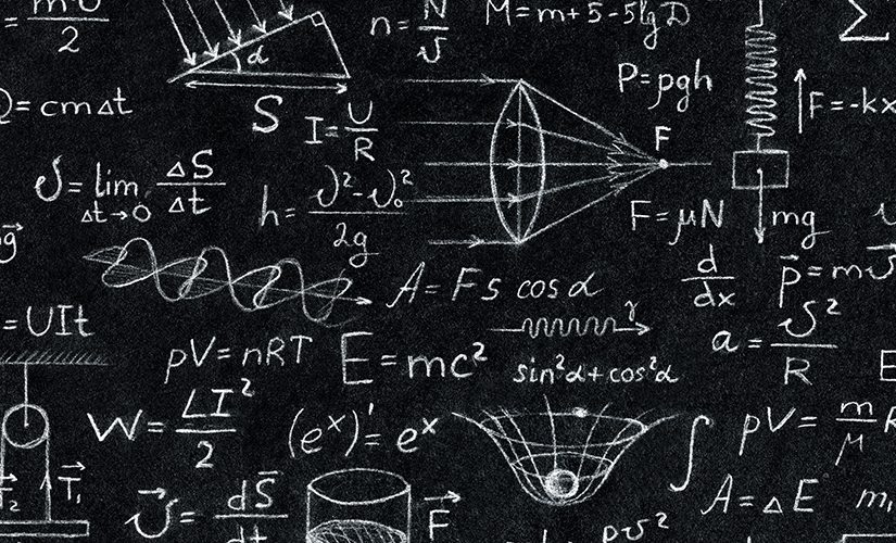 Image: Science blackboard