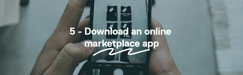 5 - Download an online marketplace app
